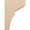 Ekena Millwork 12"W x 24"D x 36"H Classic Monterey Rough Cedar Woodgrain TimberThane Corbel, Primed Tan CORUR12X24X36MONRCPR - alternate 3